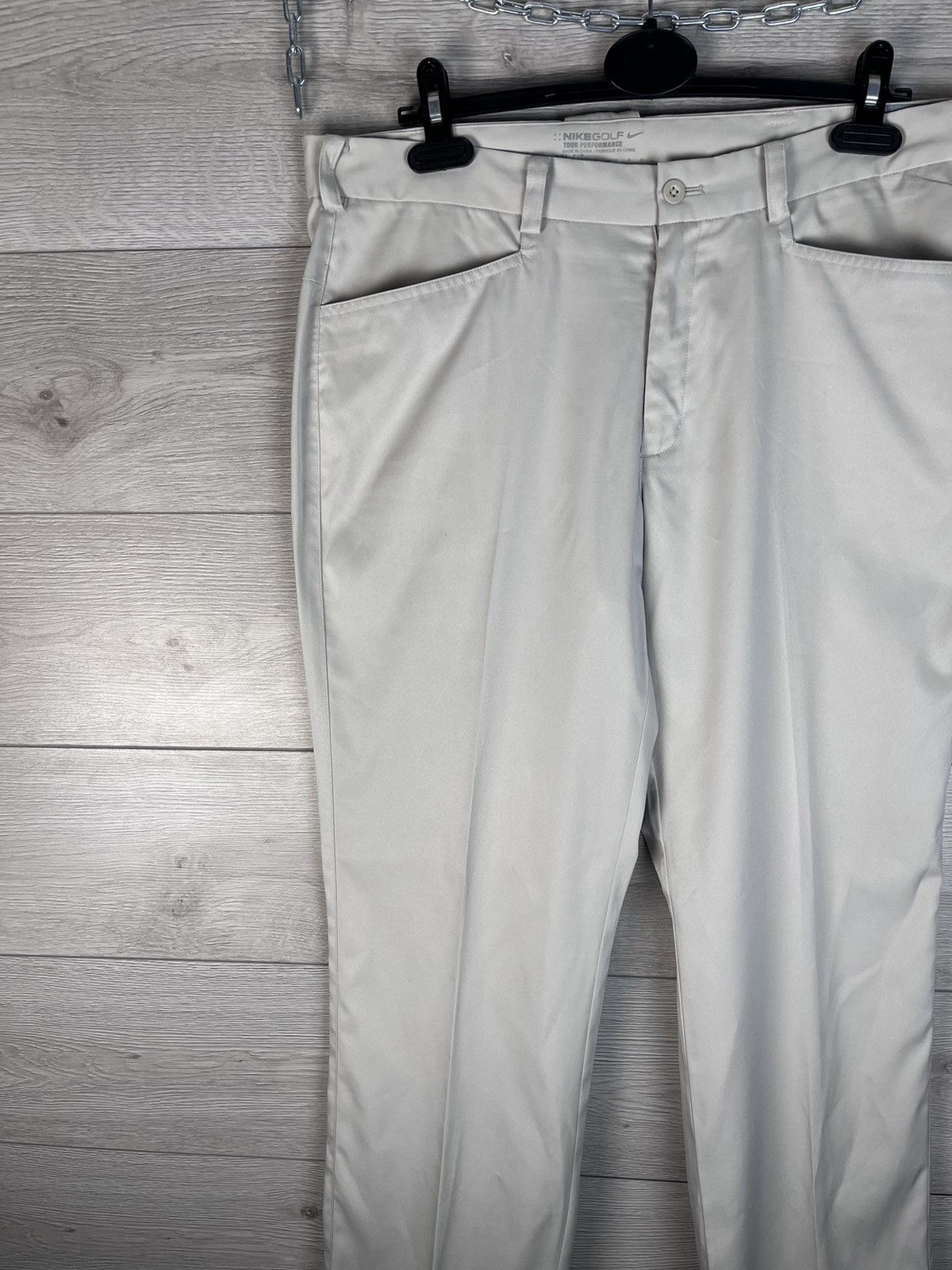 Nike Nike Pants Mens 34x32 Beige Golf Performance Lightweight Size US 34 / EU 50 - 3 Thumbnail