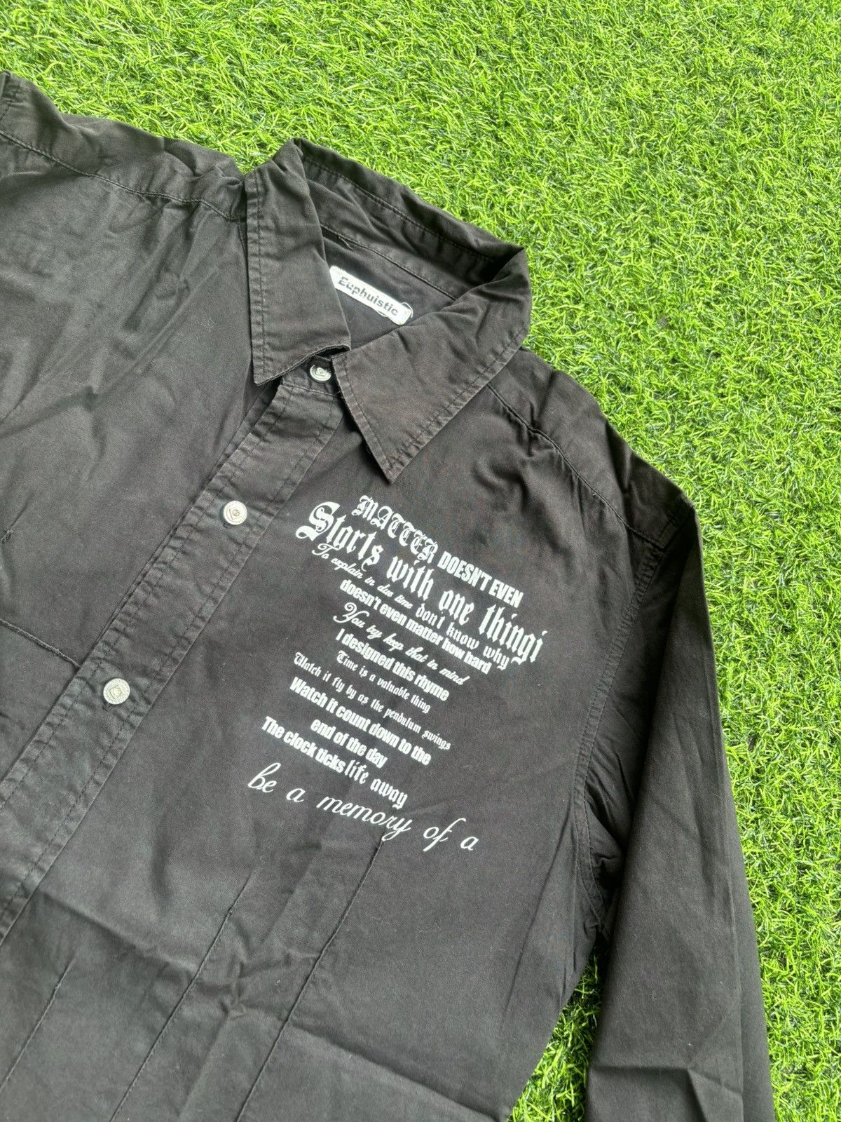 Hysteric Glamour Y2k Euphuistic Ifsixwasnine Style Shirt Size US L / EU 52-54 / 3 - 3 Thumbnail