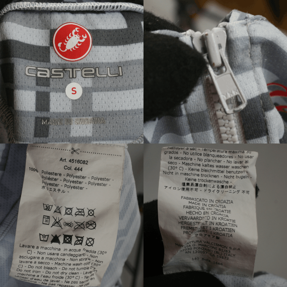 Other Castelli SS17 Sentimento Printed Bike Jersey Size S / US 4 / IT 40 - 10 Thumbnail