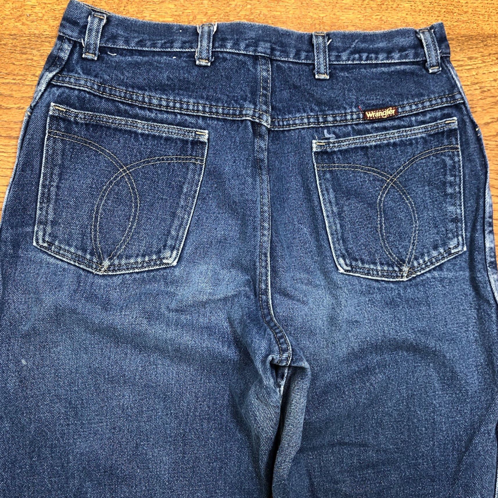 Wrangler VINTAGE Wrangler Jeans Denim Mom High Rise 1970s Talon USA Made Womens Tag 14 X 31 Size 30" / US 8 / IT 44 - 3 Thumbnail