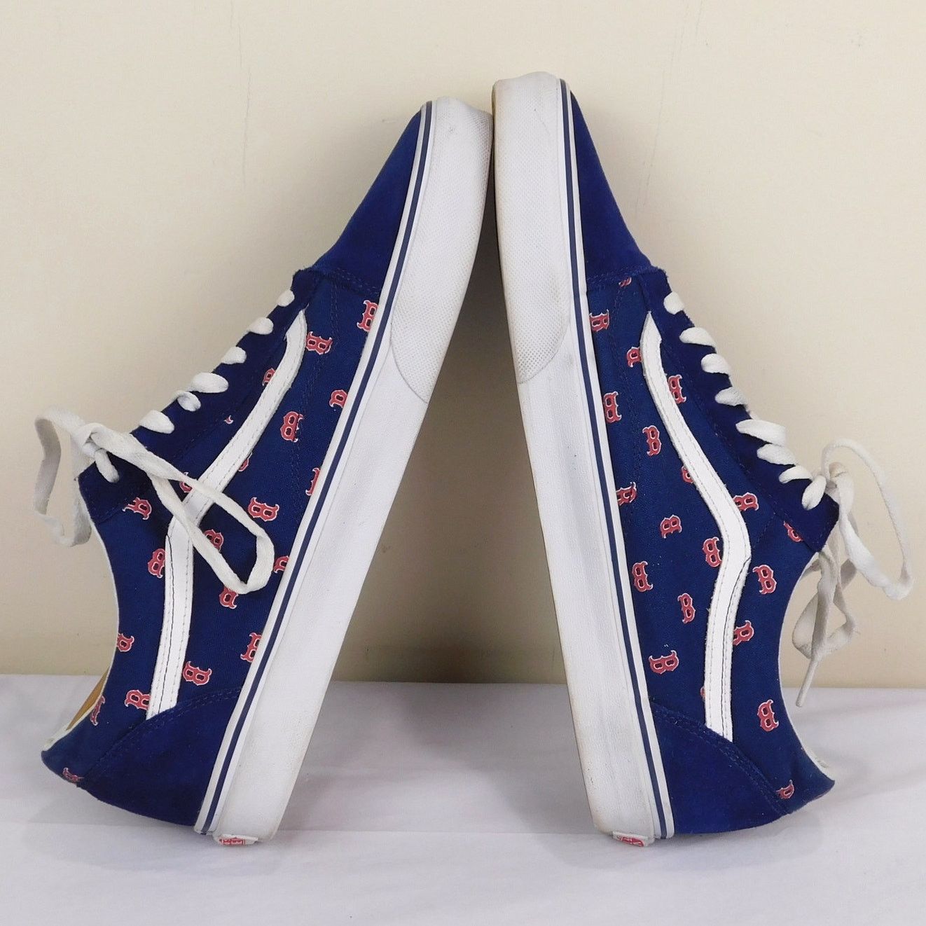 Vans Vans Old Skool Boston Red Sox Sneakers Mens Size 11.5 Size US 11.5 / EU 44-45 - 8 Thumbnail