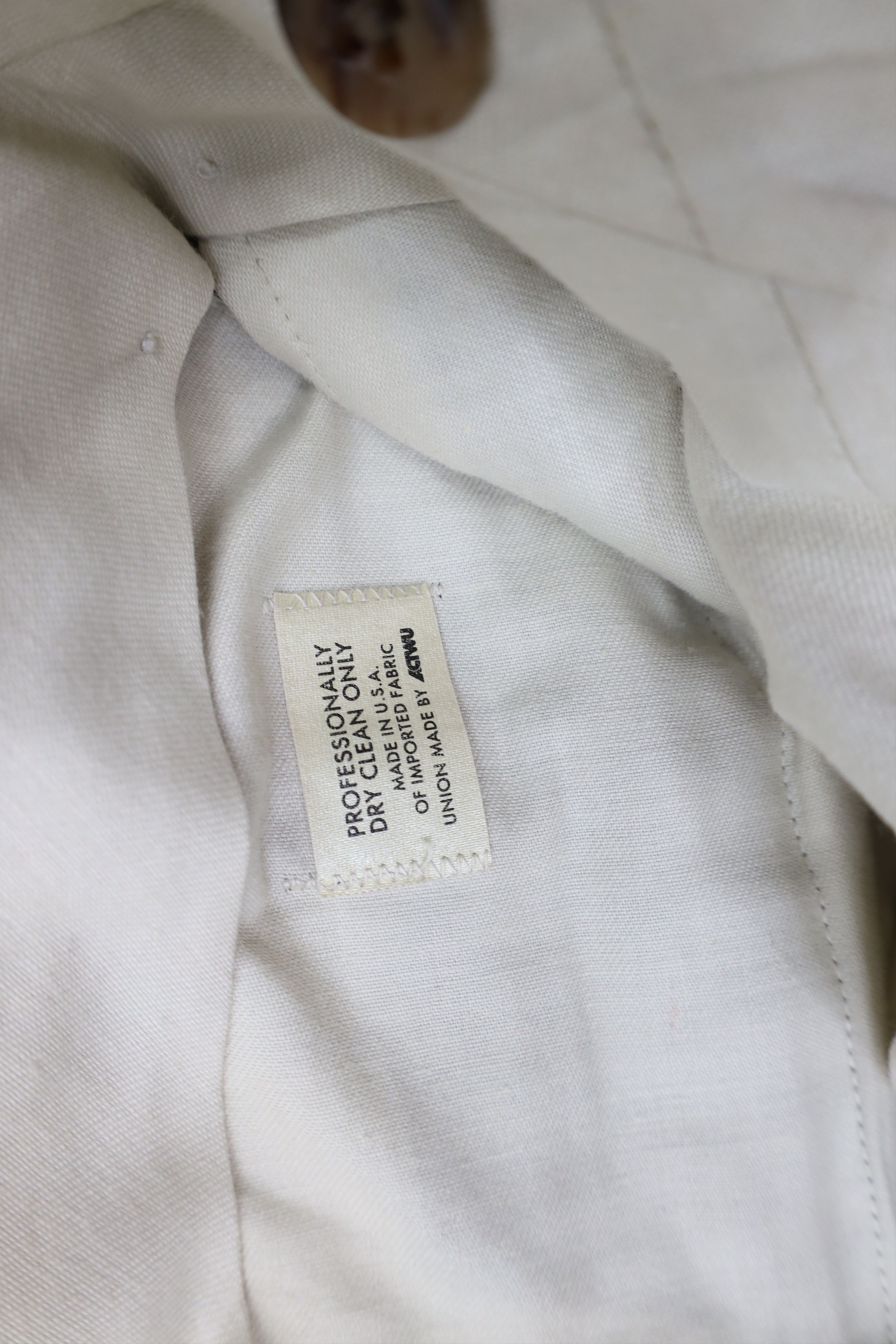 Vintage Vintage 70s Streetwear Herringbone Wide Leg Chino Pants USA Size US 34 / EU 50 - 8 Thumbnail