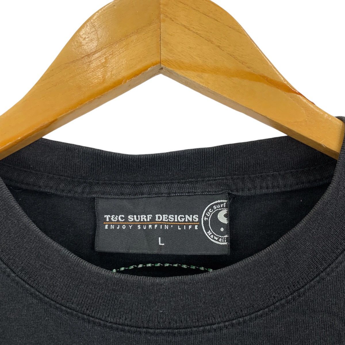Vintage T&C SURF DESIGNS HAWAII The Endless Wave Tee Shirt Size US L / EU 52-54 / 3 - 7 Thumbnail