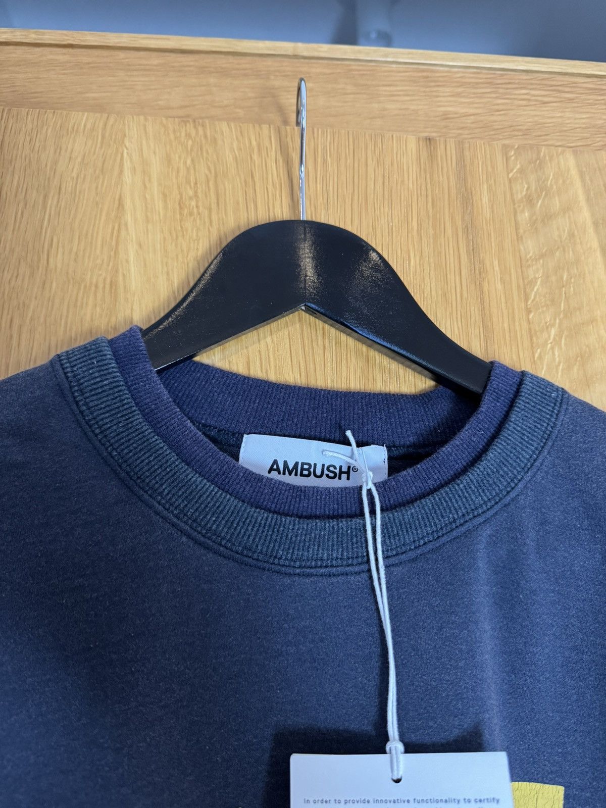 Ambush Design Ambush layered crewneck washed blue Size US M / EU 48-50 / 2 - 3 Thumbnail