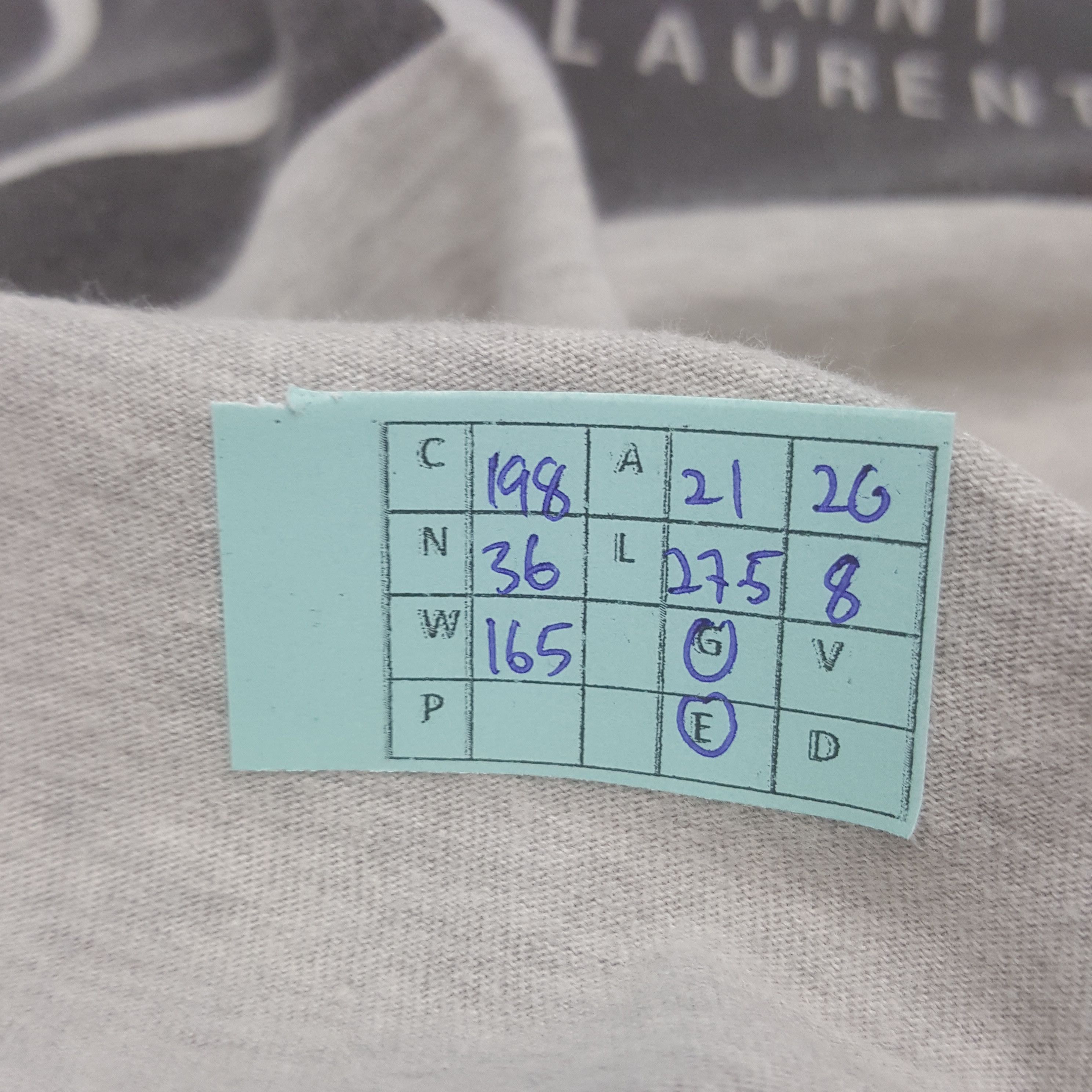Vintage × Yves Saint Laurent Vintage Yves Saint Laurent Tshirt Size US L / EU 52-54 / 3 - 9 Thumbnail