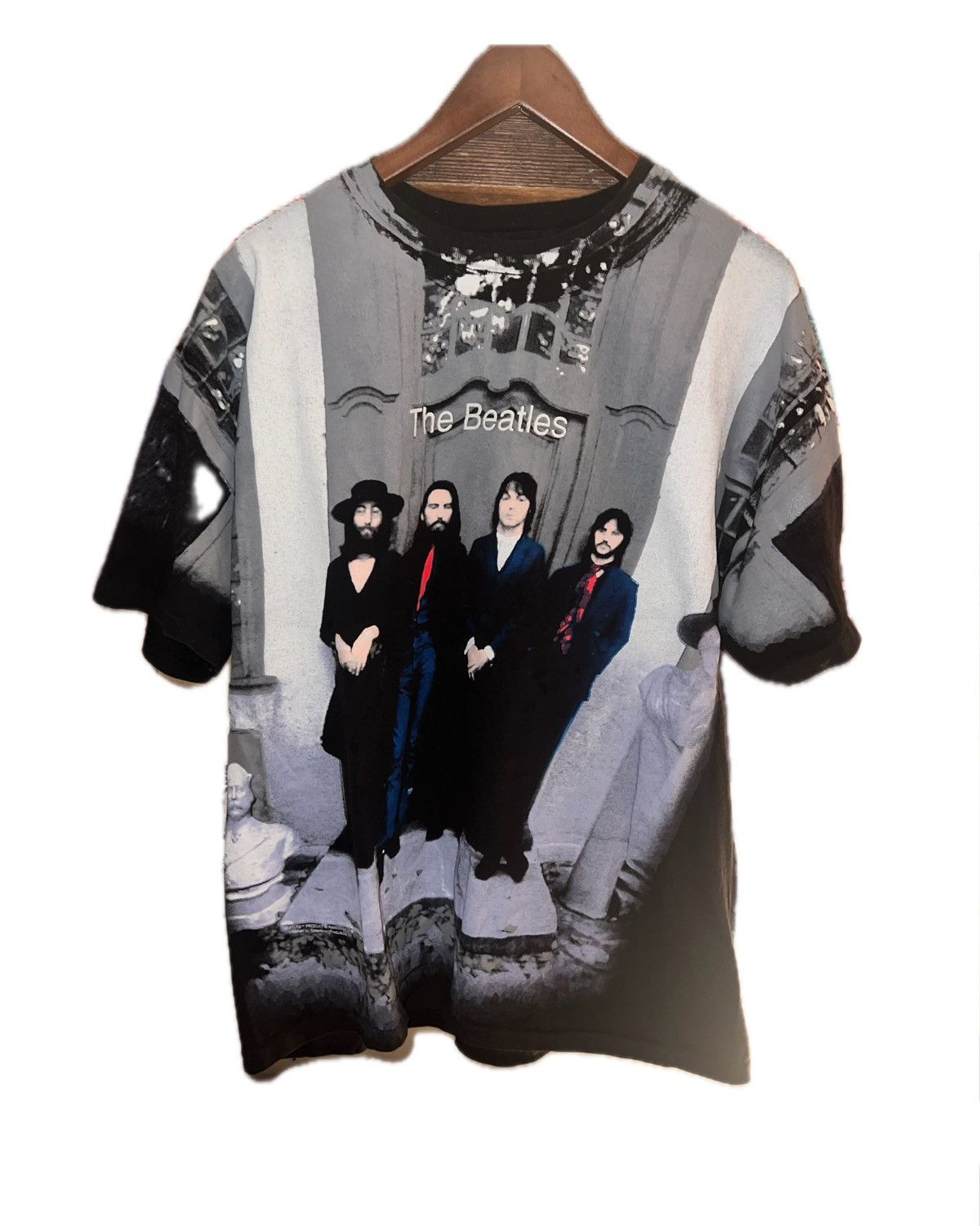 Hanes Vintage AOP The Beatles shirt | Grailed