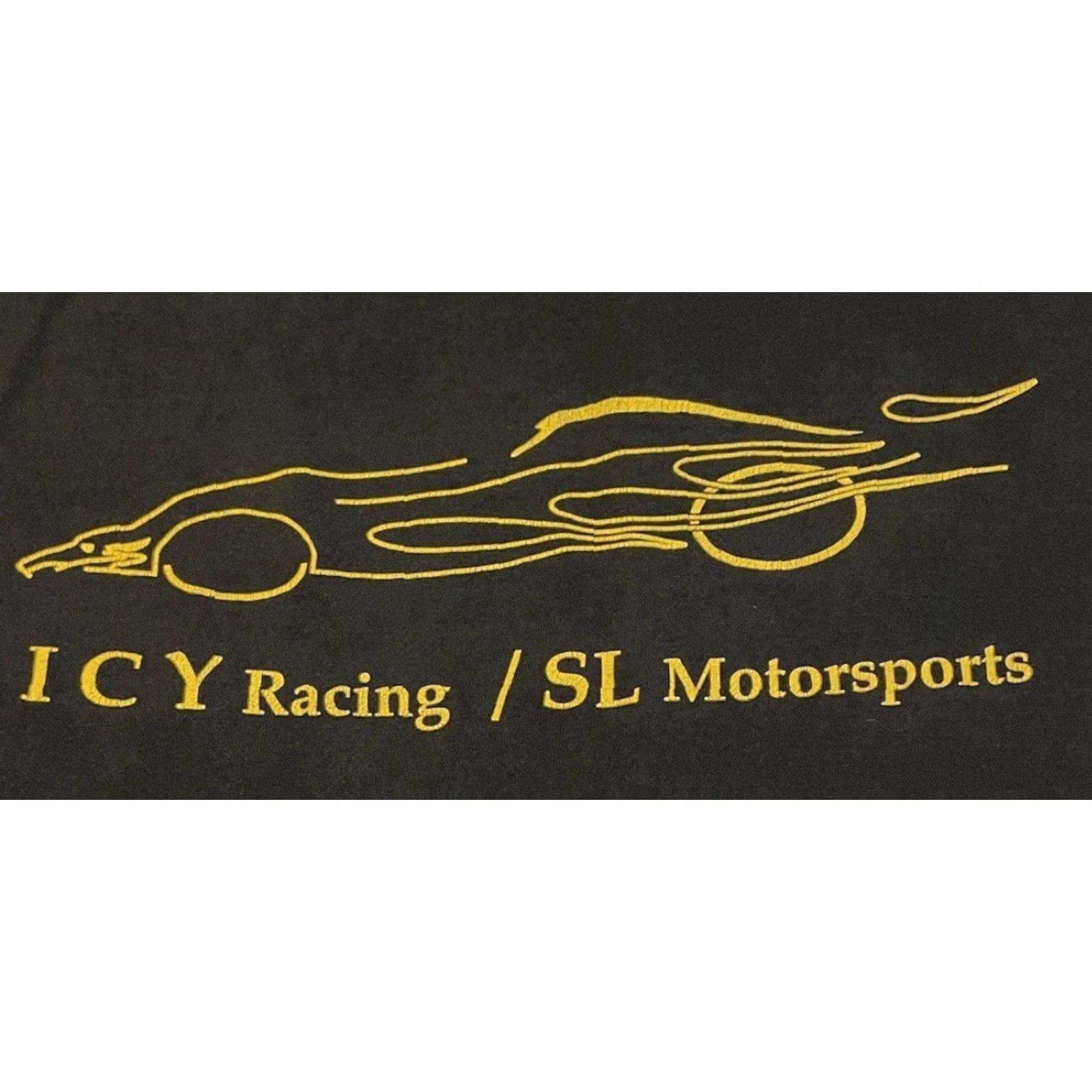 Vintage Vtg SL Motorsports Faded Flames Shirt 2XL Black Mens T-Shirt Distressed Grunge Harley Fire 80s 90s Racing Skate Street Size US XXL / EU 58 / 5 - 3 Thumbnail