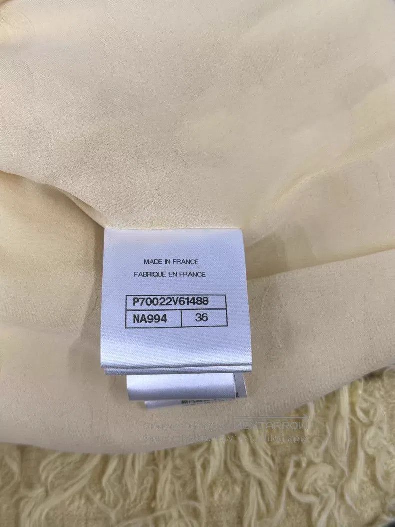 Chanel Chanel Chick yellow tassel tie jacket Size XS / US 0-2 / IT 36-38 - 5 Thumbnail