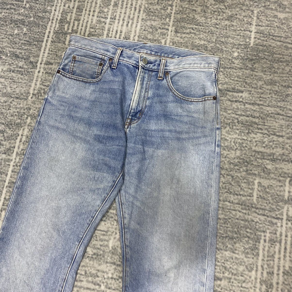 Hysteric Glamour × Japanese Brand × Le Grande Bleu (L.G.B.) Sick☠️ GU Japan Washed Jeans Vintage Size US 32 / EU 48 - 4 Thumbnail