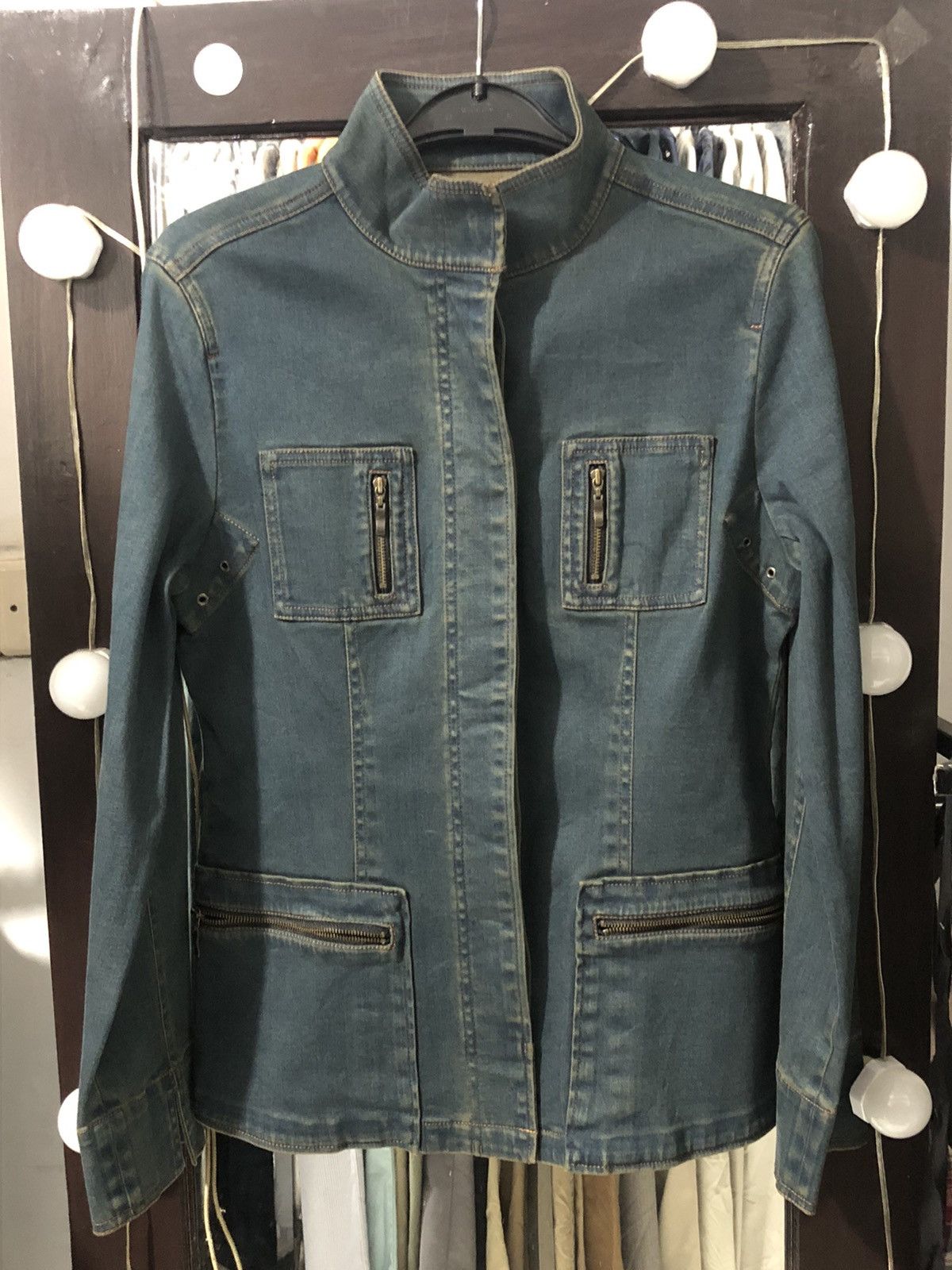 Japanese Brand VTG x DENIM JACKET x FONTANA GRANDE Size US S / EU 44-46 / 1 - 1 Thumbnail