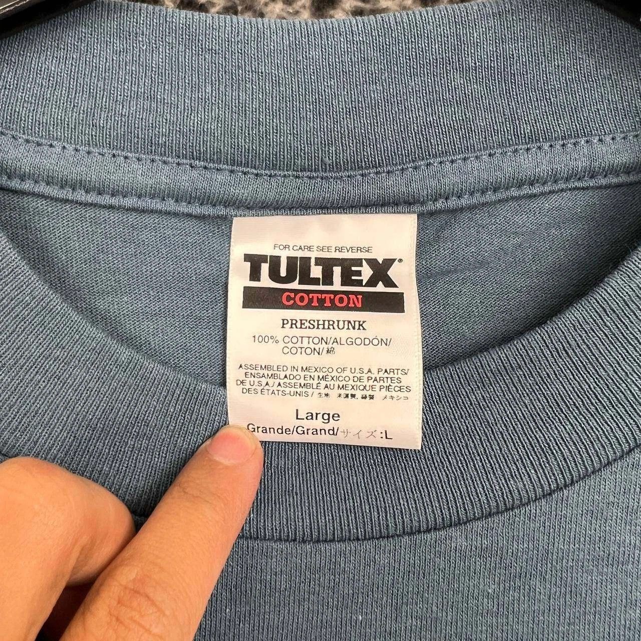 Tultex Vintage Optimist Wind Shirt Men L Crew Neck Cotton Size US L / EU 52-54 / 3 - 7 Thumbnail