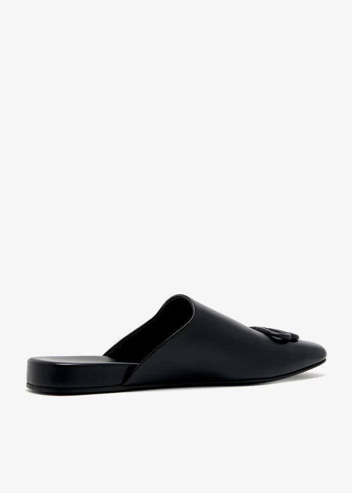Balenciaga o1la1rc1a0226 Cosy BB Mules In Black Size US 5 / IT 35 - 3 Thumbnail