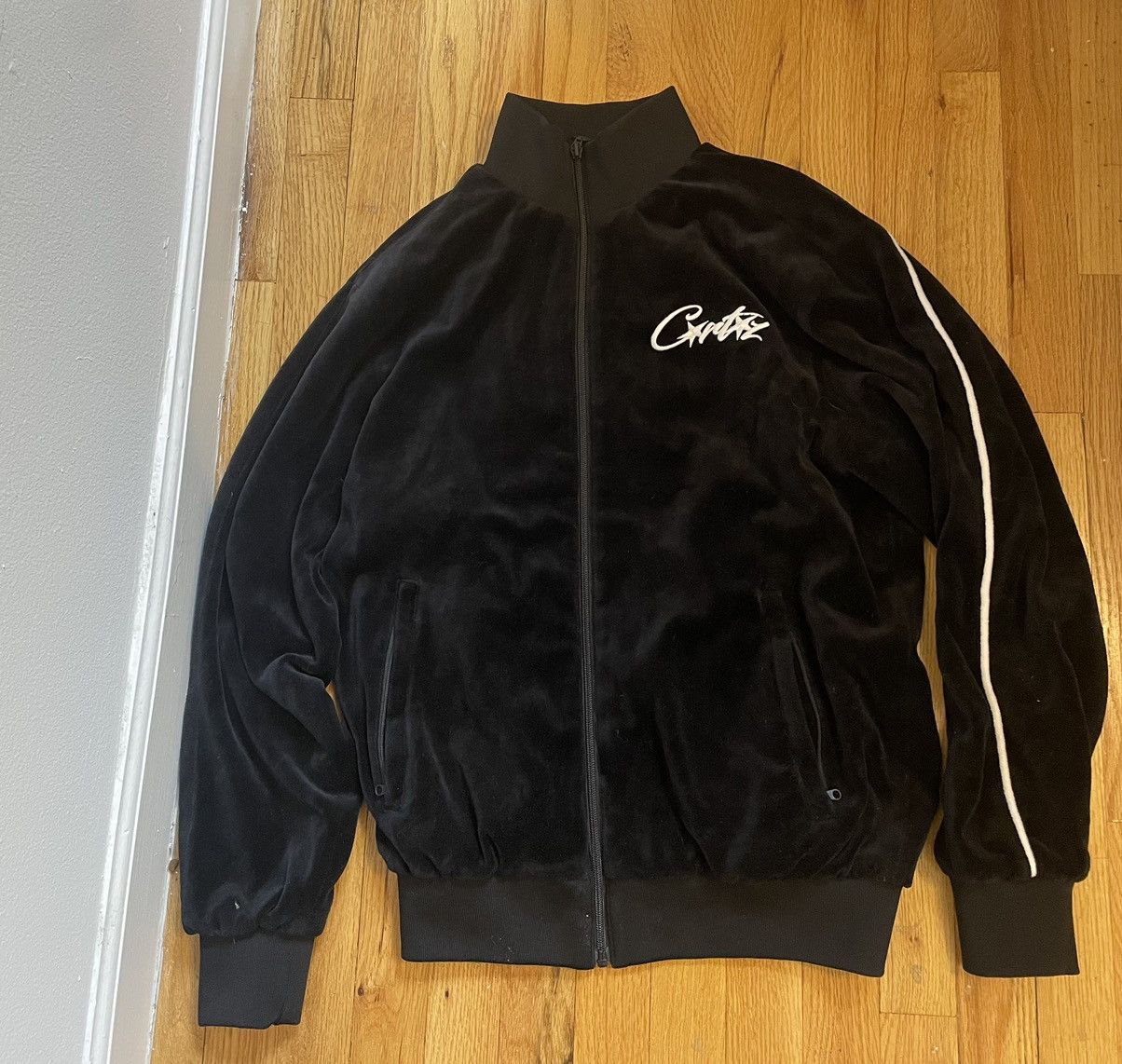 Corteiz CORTEIZ VVS Velour Jacket | Grailed