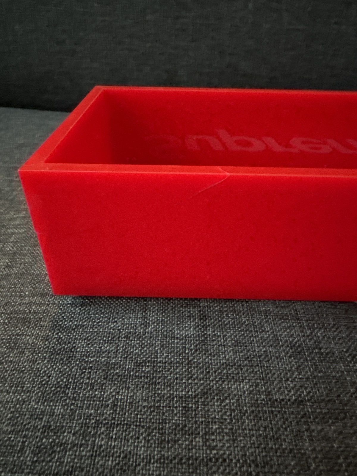 Supreme Supreme Acrylic Lucite Box Red Size ONE SIZE - 4 Thumbnail