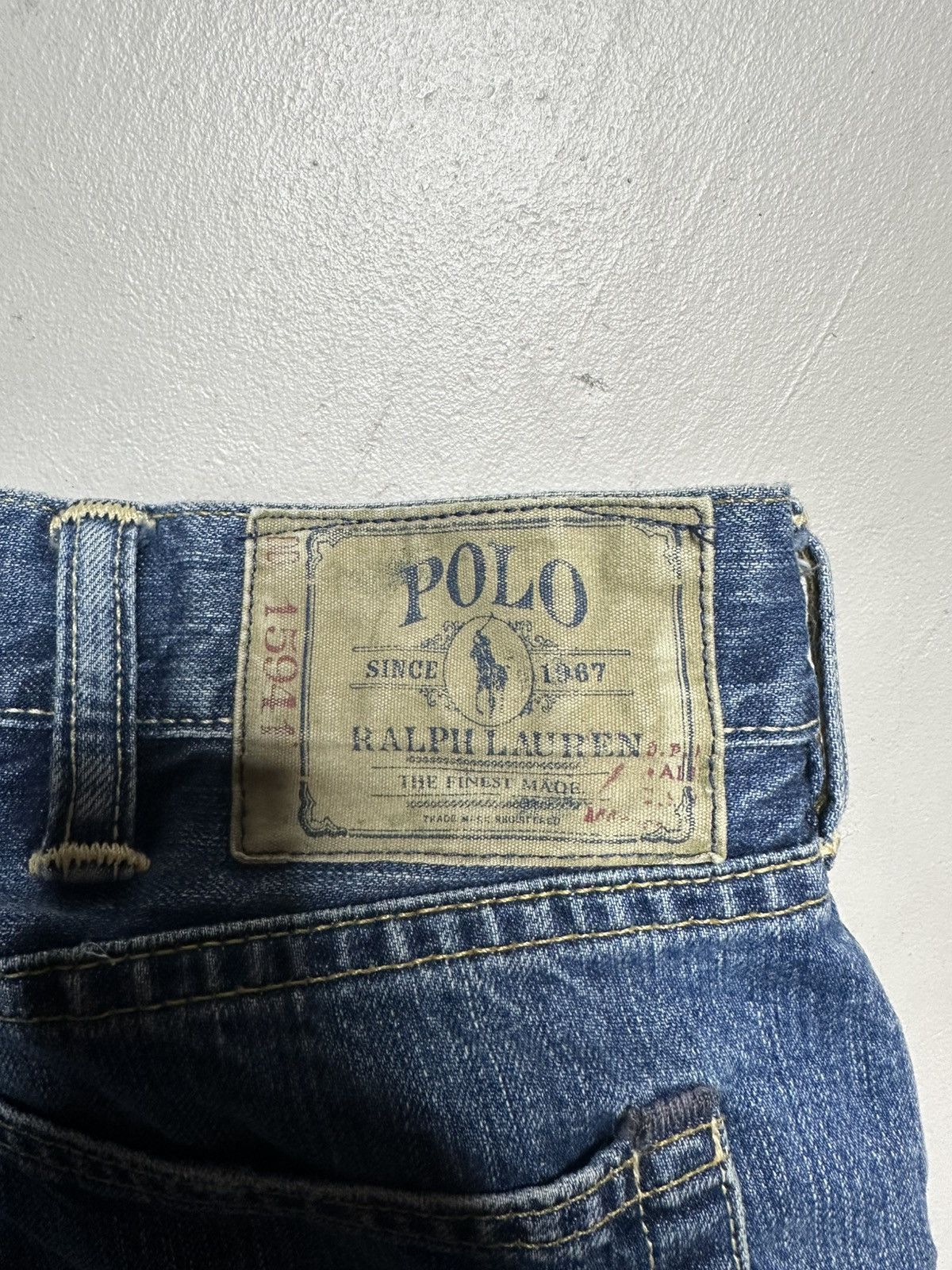 Polo Ralph Lauren Polo Ralph Lauren Denim Jeans Size US 38 / EU 54 - 10 Thumbnail