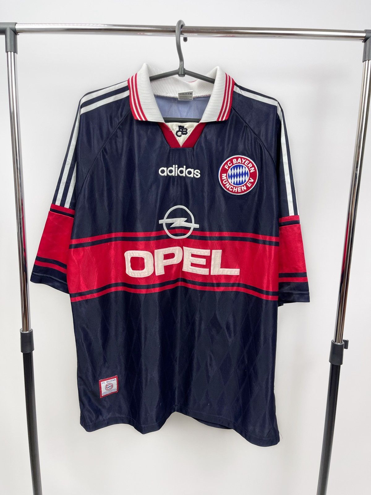 Adidas × Vintage Bayern Munich Munchen 1997 Home Soccer Jersey Size XL Size US XL / EU 56 / 4 - 1 Thumbnail
