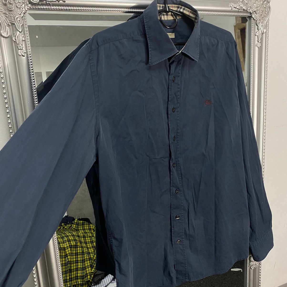 Burberry Vintage Burberry Shirt Size US L / EU 52-54 / 3 - 7 Thumbnail