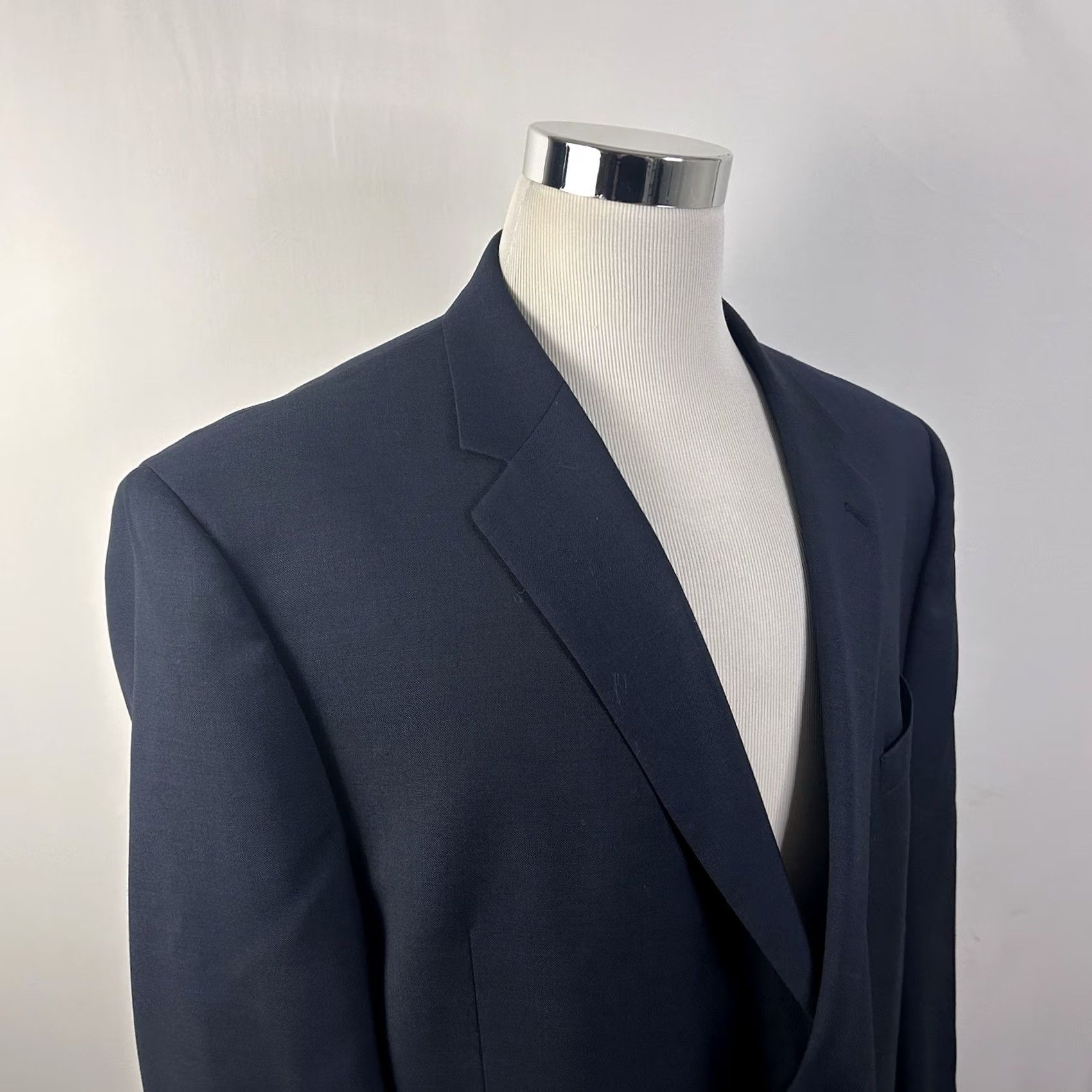 Pronto Uomo Pronto Uomo 52R Sport Coat Navy Blue Wool Two-Button Lined Double-Vented Men’s Jacket Coat Size US XS / EU 42 / 0 - 2 Thumbnail