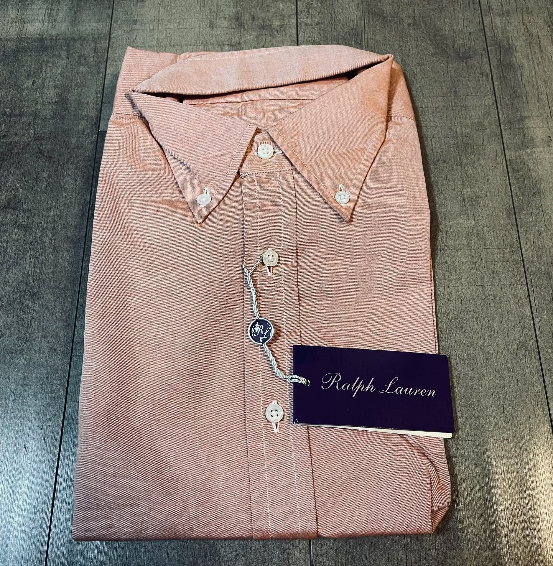 Ralph Lauren Purple Label Ralph Lauren Purple Label Embroidered Dress Shirt Size US M / EU 48-50 / 2 - 1 Thumbnail