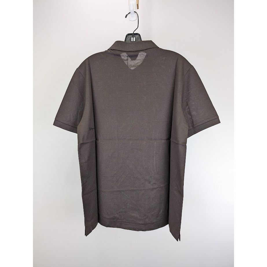 Bottega Veneta o1rshd1 Polo Dry Piquet in Dark Brown Size US M / EU 48-50 / 2 - 11 Thumbnail