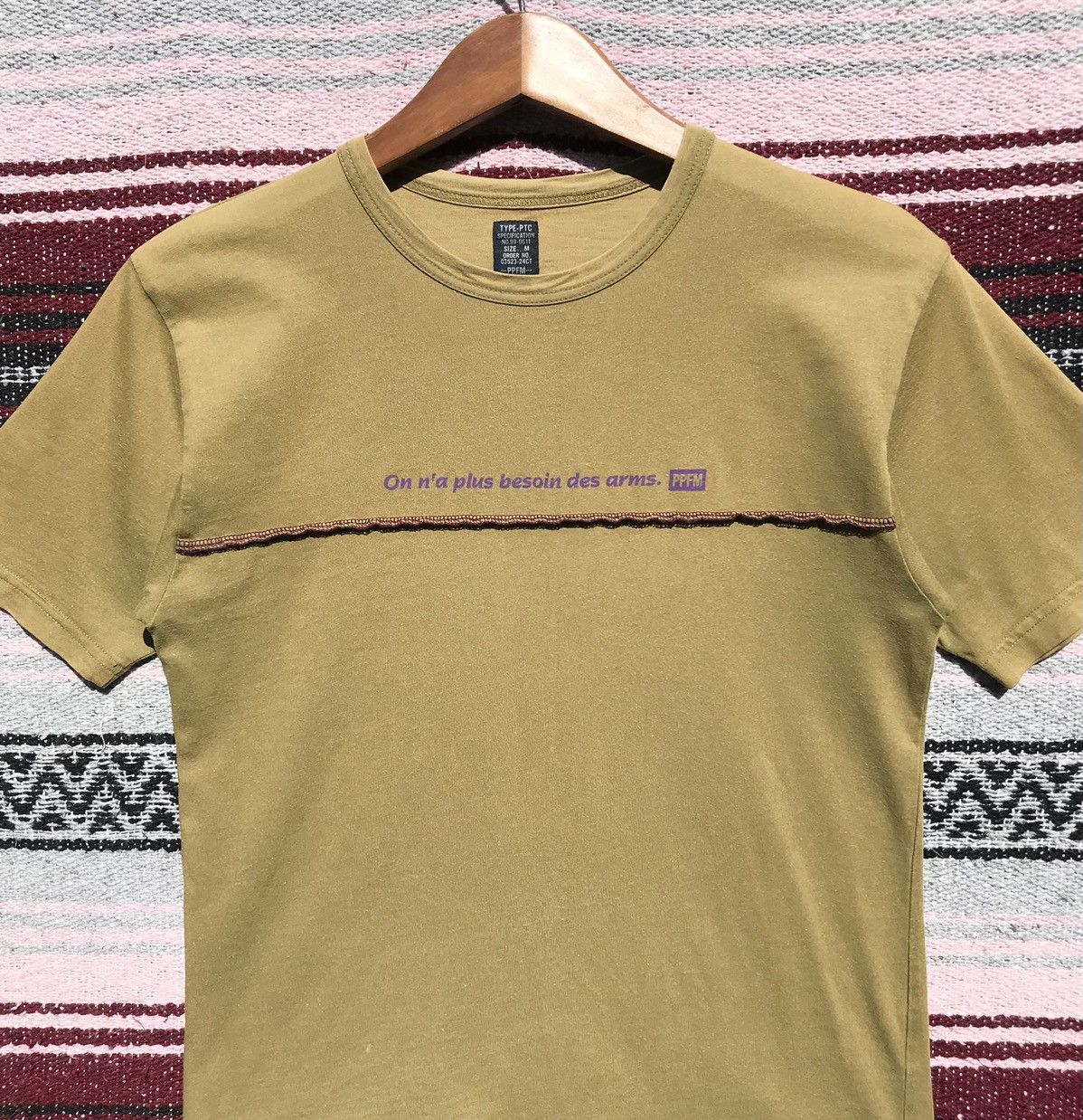 Japanese Brand × PPFM PPFM Type-Ptc Army Tee PPFM Japanese Designer Sun Faded Size US S / EU 44-46 / 1 - 6 Thumbnail