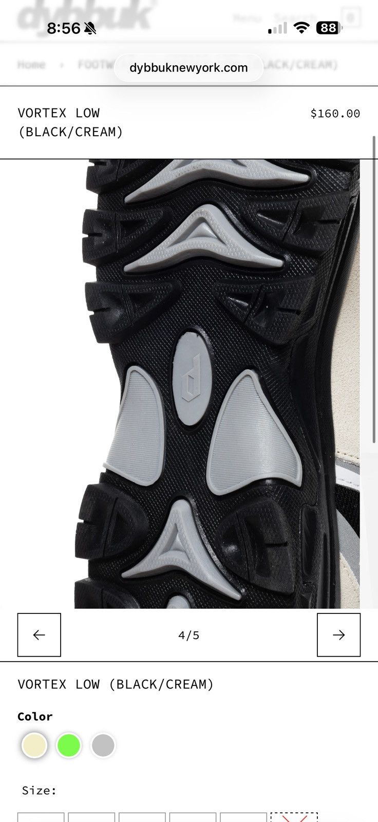 Dybbuk BRAND NEW DYBBUK VORTEX LOW Size US 10 / EU 43 - 4 Thumbnail