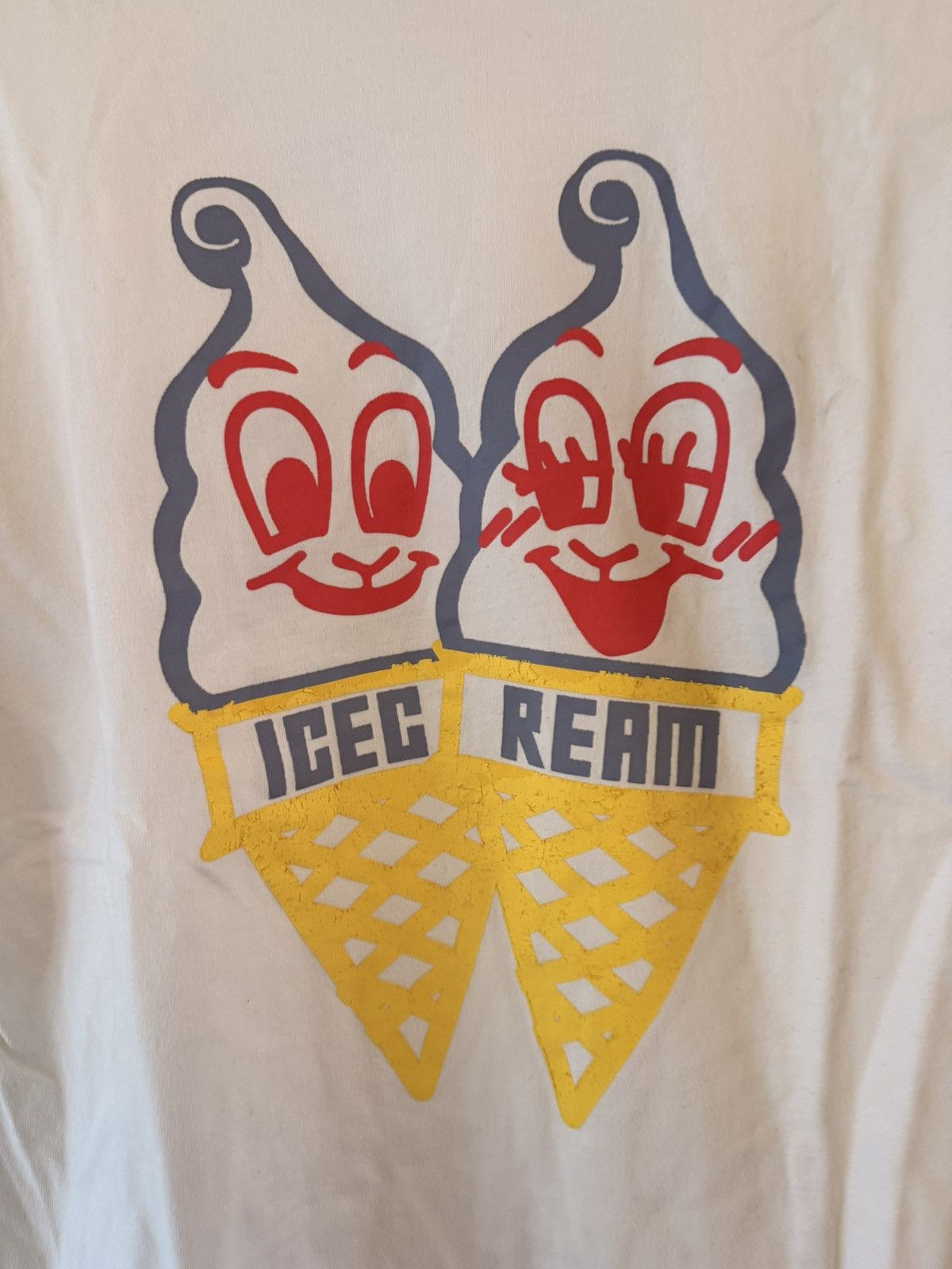Icecream Vintage Ice Cream His & Hers Tee Size US XL / EU 56 / 4 - 2 Thumbnail