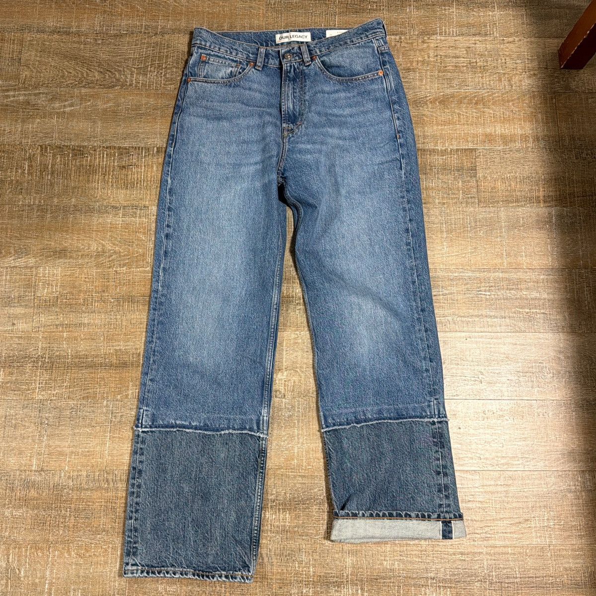 Our Legacy Our Legacy third cut light wash selvedge denim Size US 30 / EU 46 - 1 Thumbnail