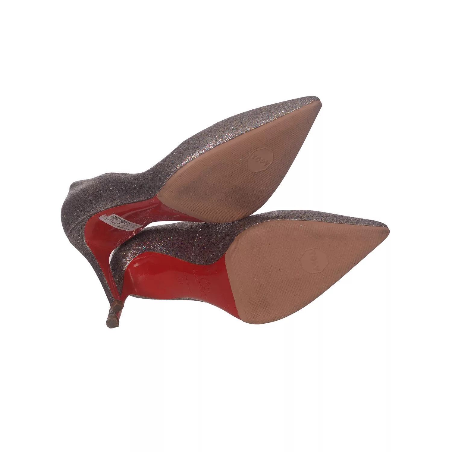Christian Louboutin CL stiletto heels 38 Size US 7.5 / IT 37.5 - 2 Thumbnail