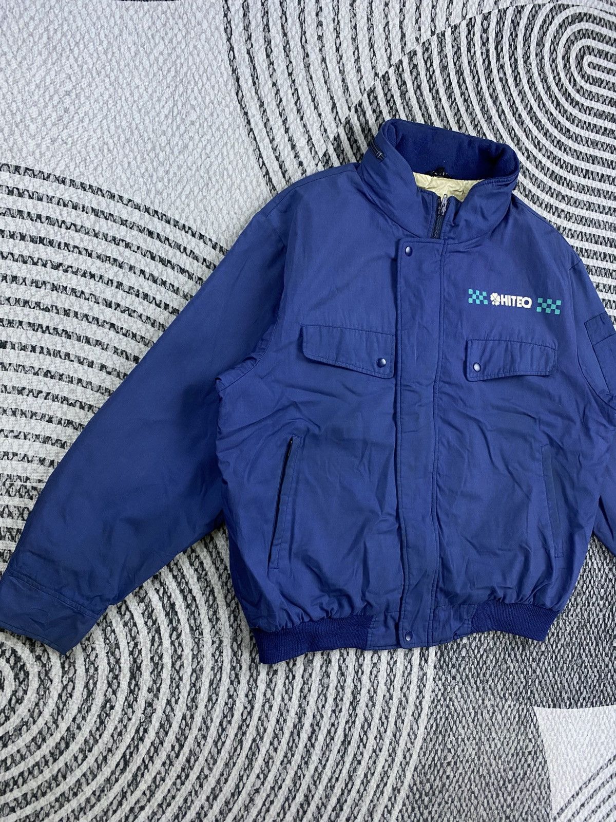 Japanese Brand Vintage Shiroya By Nissan Motorsport Racing Bombers Jacket Size US XL / EU 56 / 4 - 3 Thumbnail