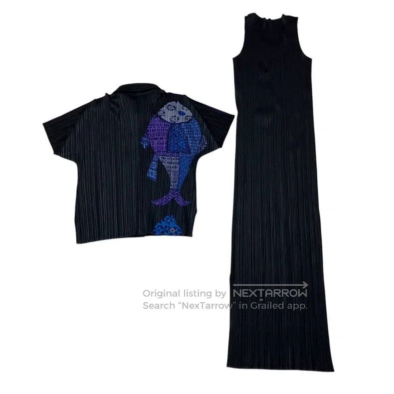 Issey Miyake Issey Miyake Black Dress Size M / US 6-8 / IT 42-44 - 2 Thumbnail