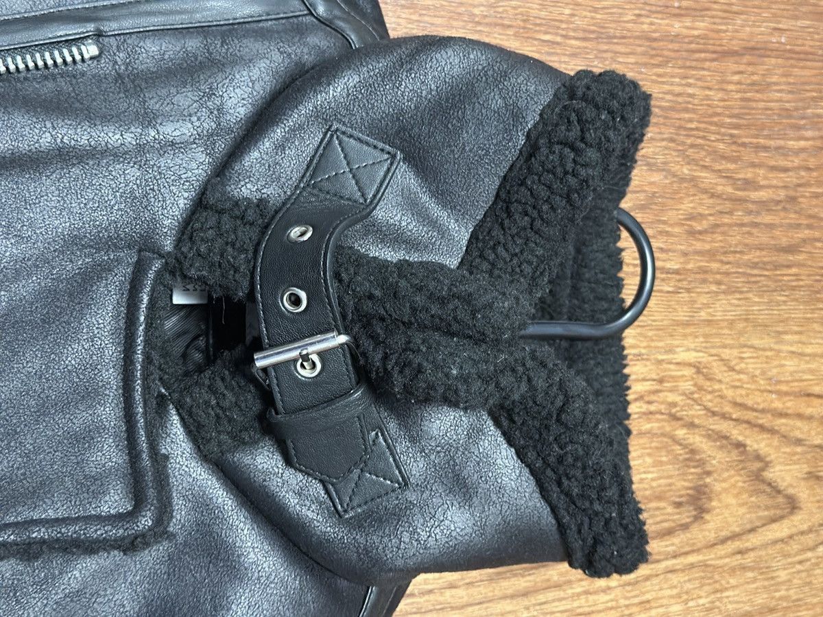 Calvin Klein Calvin Klein Faux Shearling Sherpa Biker Jacket Size US M / EU 48-50 / 2 - 5 Thumbnail