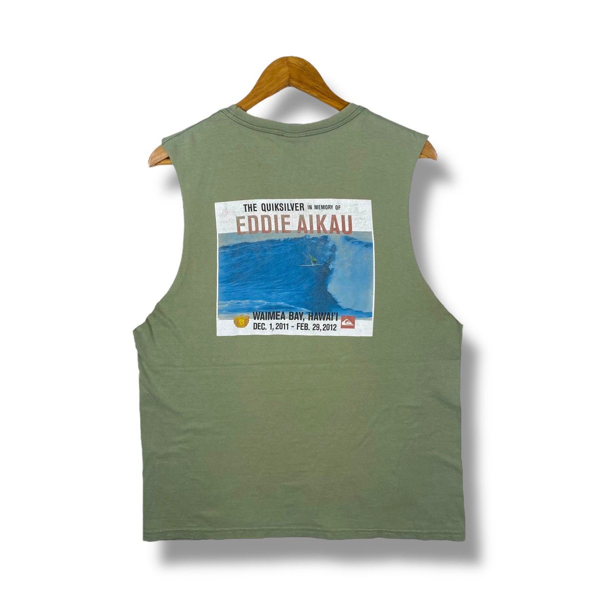 Quiksilver Vintage 00's QUIKSILVER In Memory Of Eddie Aikau Surfers Size US M / EU 48-50 / 2 - 1 Thumbnail
