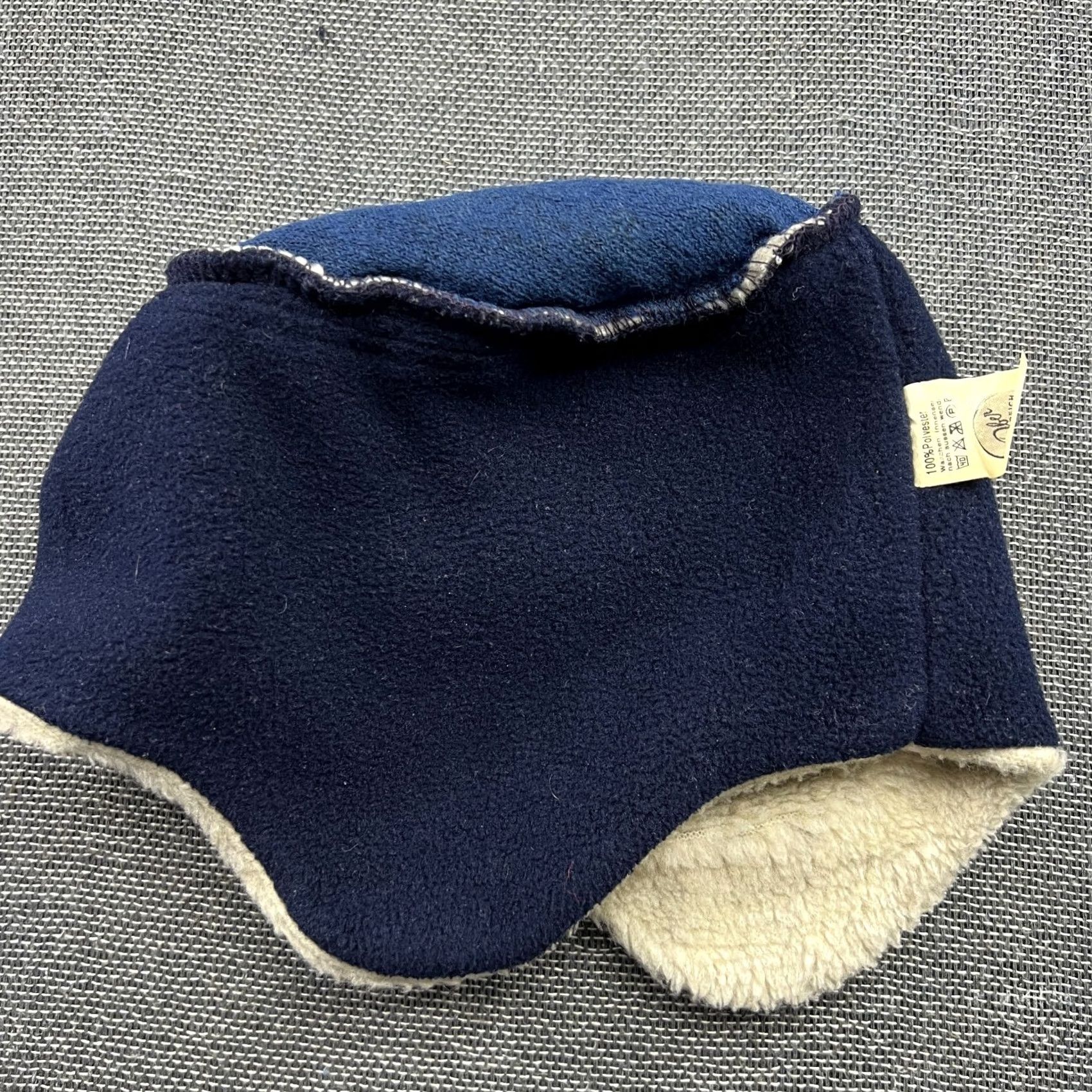 Vintage VINTAGE Eisbar Beanie Hat One Size Beige Fleece Lined Thermal Insulated Outdoor Punk Ski Beanie Mens/Unisex Adults Size ONE SIZE - 4 Thumbnail