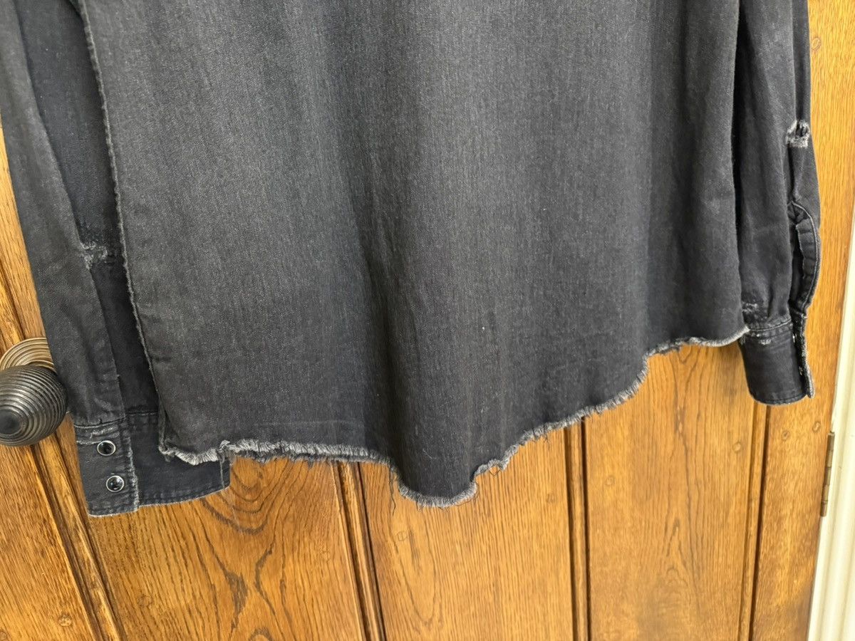 Saint Laurent Paris SS16 Saint Laurent surf sound crash black denim shirt Hedi M Size US M / EU 48-50 / 2 - 19 Thumbnail