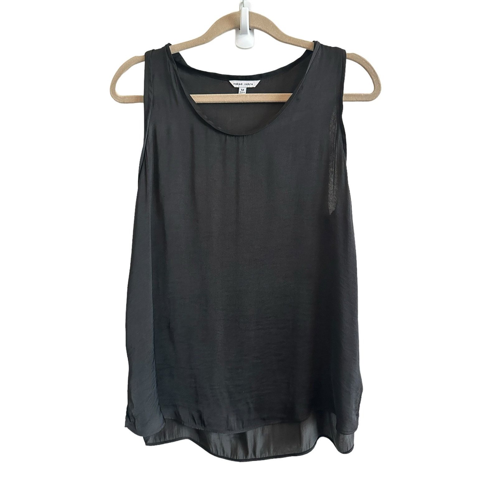 Other Naked Zebra Sleeveless Black Tank Drawstring Shorts Set - M Size 30" / US 8 / IT 44 - 5 Thumbnail