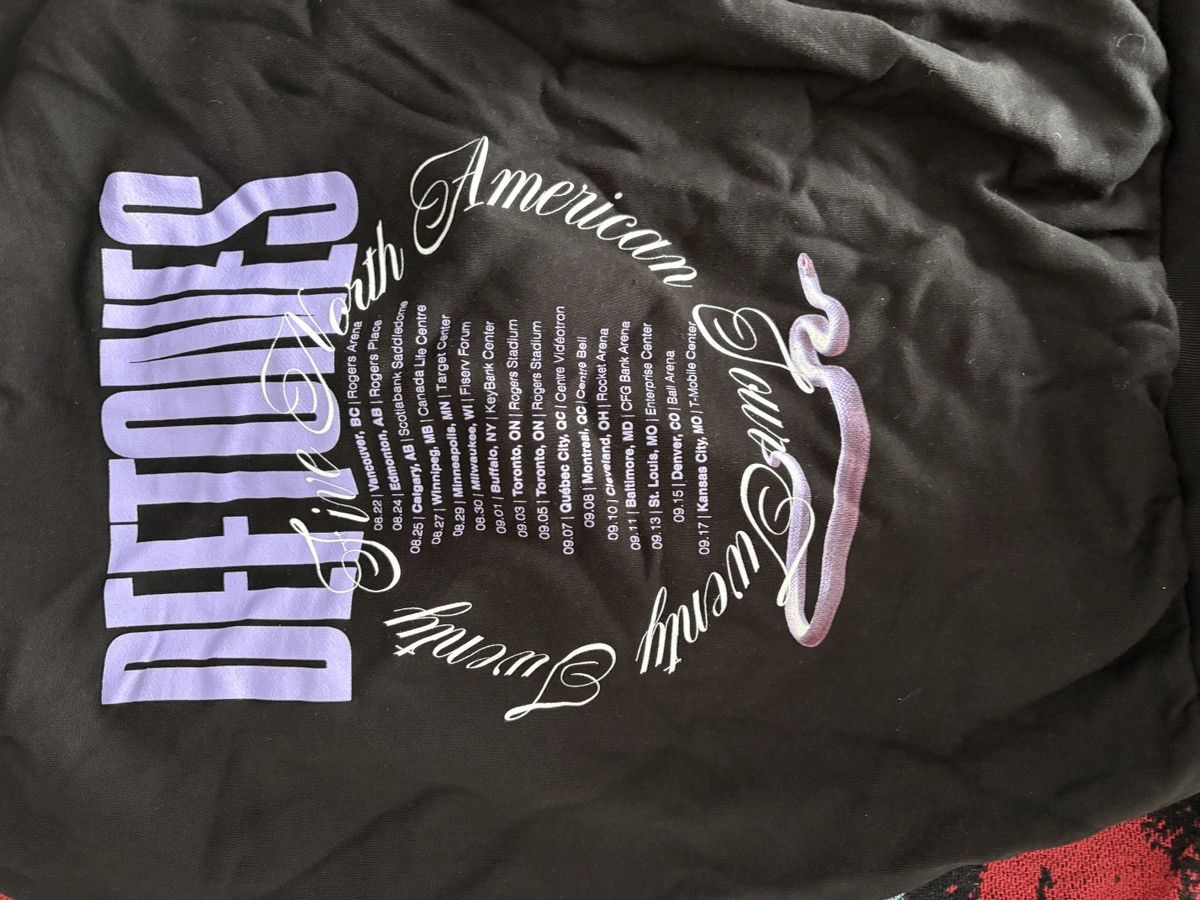 Other Deftones 2025 North American Tour Sweatshirt 2XL Size US XXL / EU 58 / 5 - 2 Thumbnail