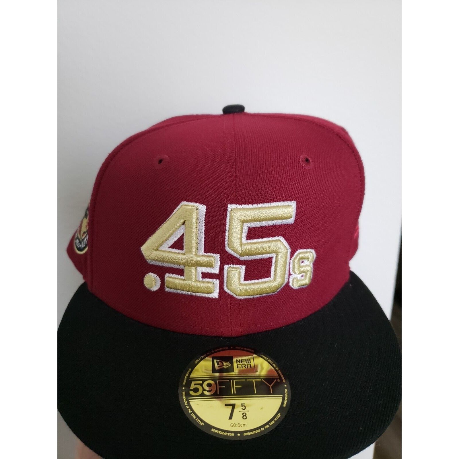 New Era Houston Colt 45s Hat 40 Years 5950 Size 7 5/8 Red New Era Size ONE SIZE - 1 Thumbnail