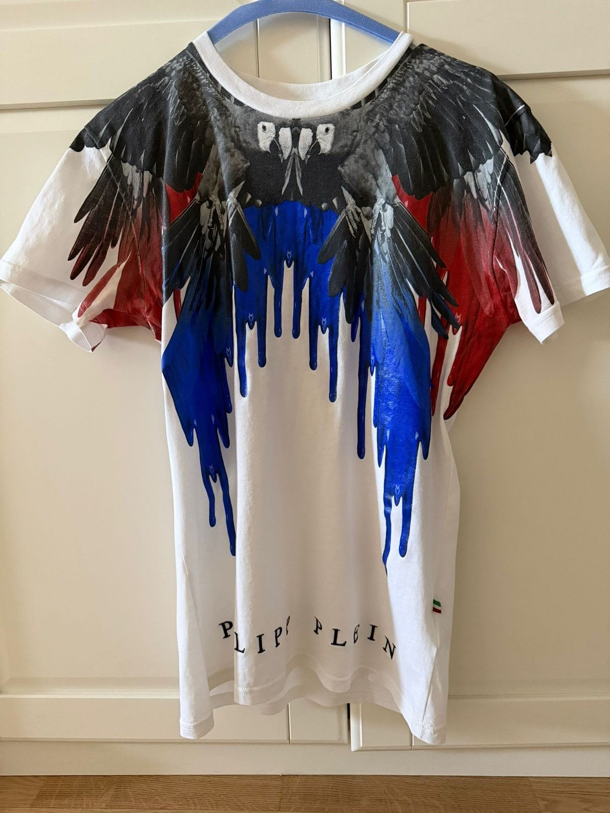 Philipp Plein Men's white and multicolor Philipp Plein T-shirt Size US S / EU 44-46 / 1 - 3 Thumbnail