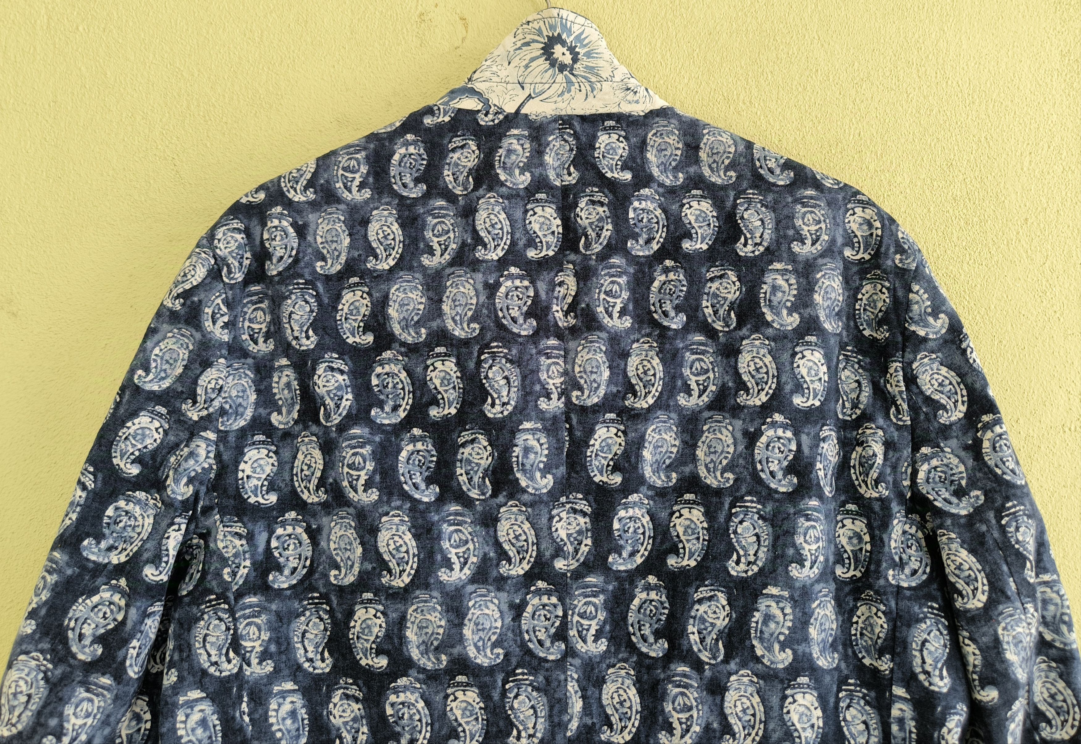 Polo Ralph Lauren POLO RALPH LAUREN all-over print tailored jacket Size US L / EU 52-54 / 3 - 6 Thumbnail