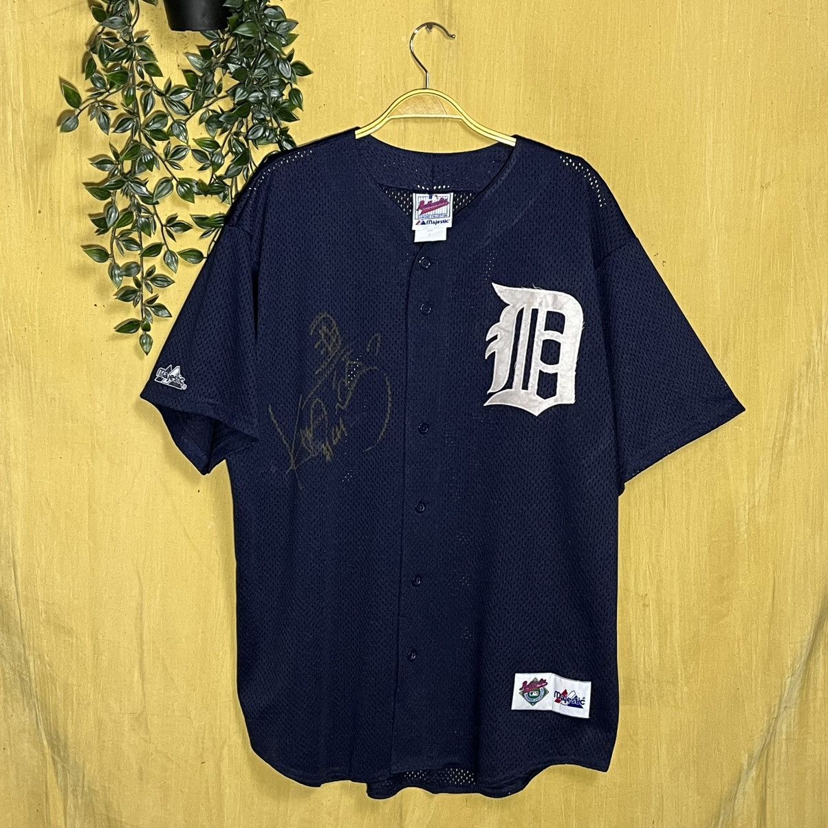 MLB Vintage Majestic Athletic Detroit Tigers Jersey Kida #41 Size US L / EU 52-54 / 3 - 2 Thumbnail