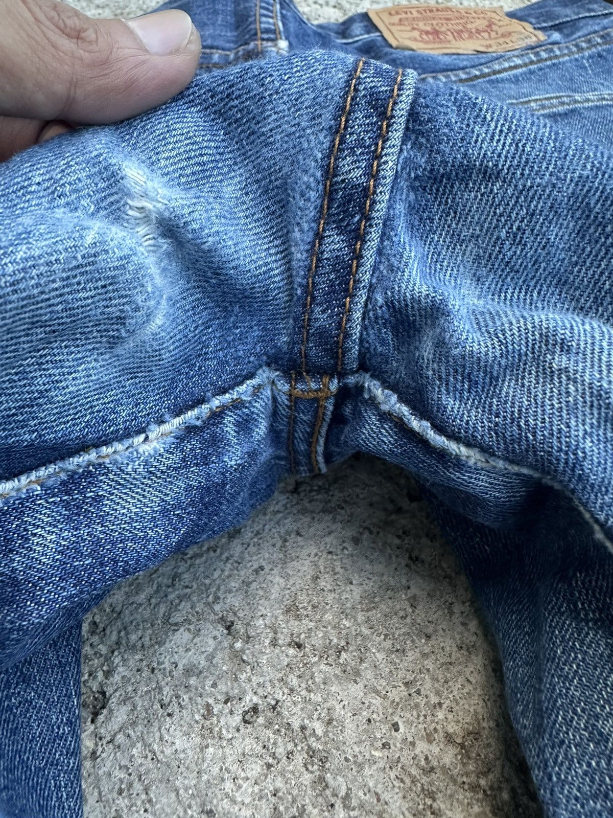 Levi's Vintage Clothing Vintage 90s Levis 502 XX Japan Big E Selvedge Jeans Denim Size US 33 - 17 Thumbnail