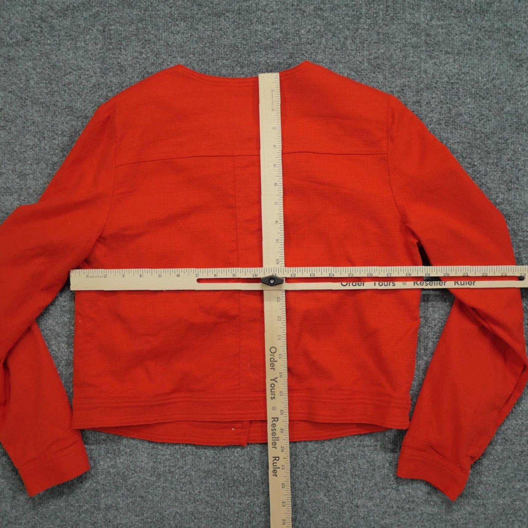 Boden **Womens Boden Orange Button Jacket Regular Fit** User: **Regular Fit Womens Boden Orange Button Jacket** Size M / US 6-8 / IT 42-44 - 7 Thumbnail