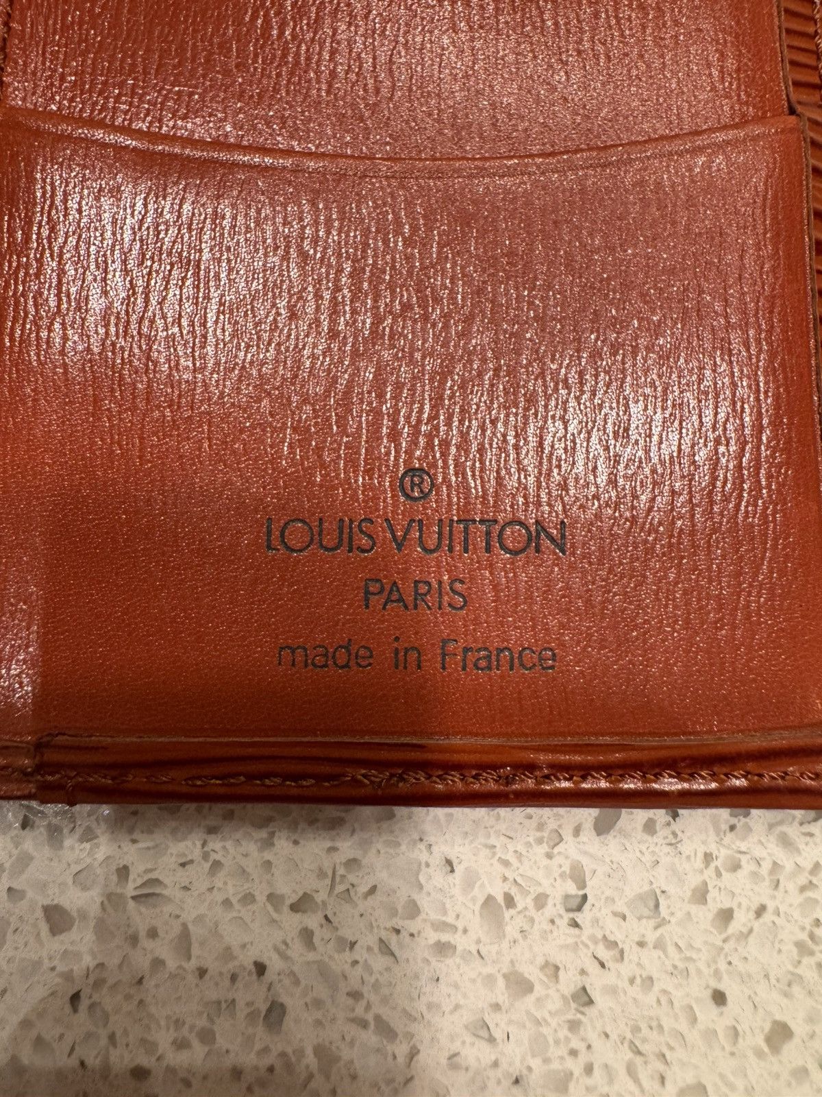 Louis Vuitton Beige Epi Leather Pocket Organizer