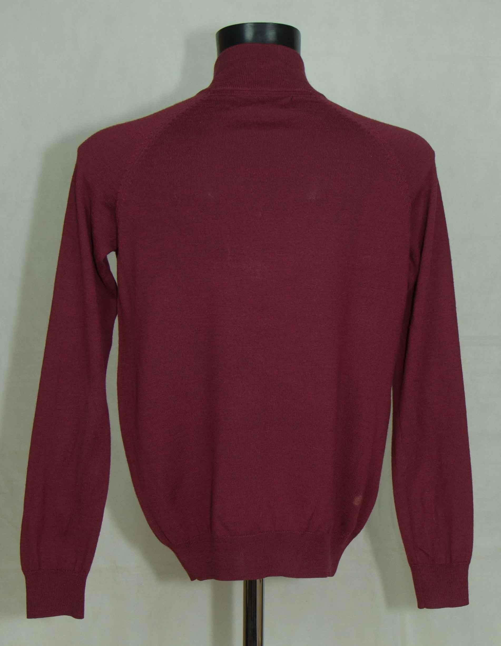 Lyle & Scott LYLE AND SCOTT JUMPER ZIP NECK WOOL SIZE S-M ( LABEL S) Size US S / EU 44-46 / 1 - 3 Thumbnail