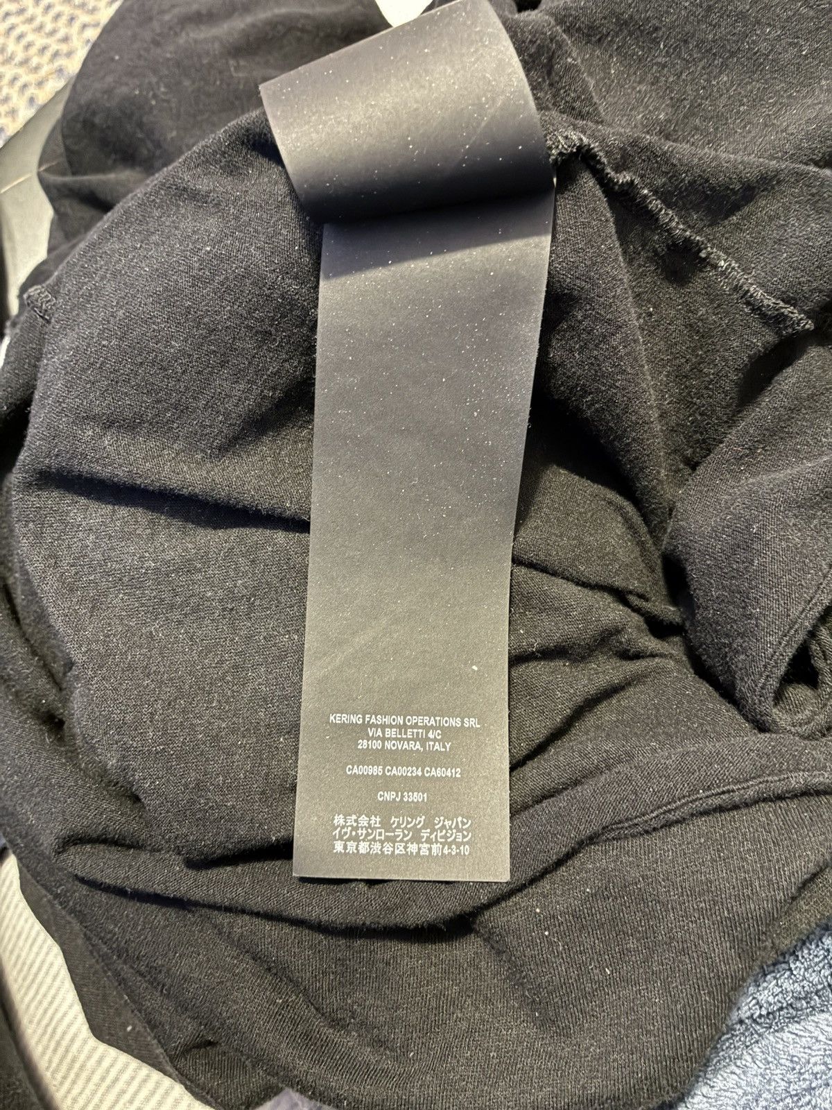 Saint Laurent Paris Saint Laurent Broken Heart tee Size US L / EU 52-54 / 3 - 6 Thumbnail