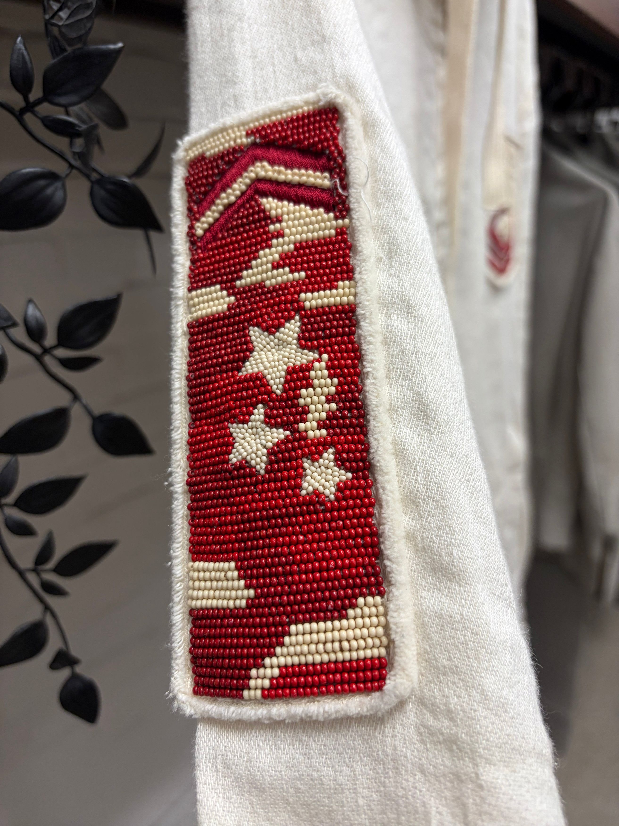 Valentino Valentino Beaded ‘Badge Logo’ Muslin Cotton Zip-Up Hoodie Size US M / EU 48-50 / 2 - 2 Thumbnail