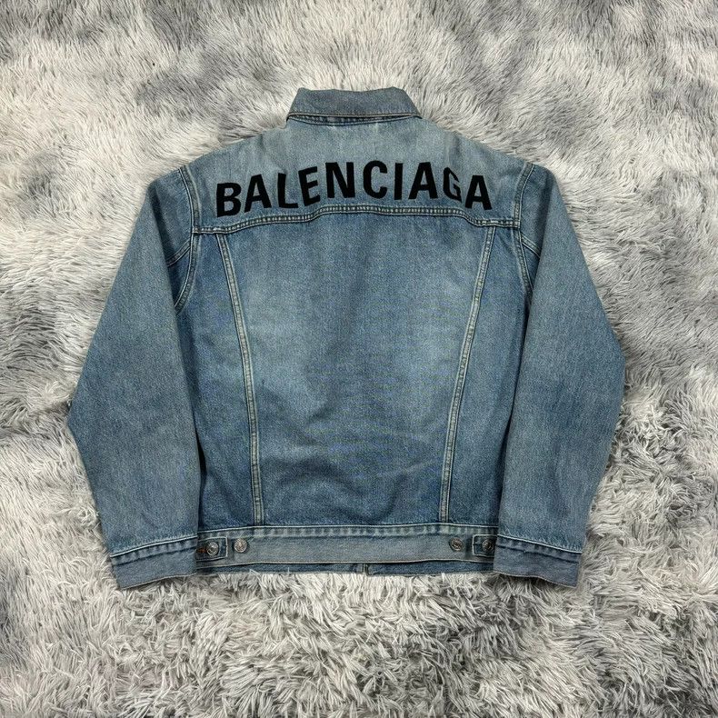 Balenciaga Balenciaga Denim Jacket 2502-Nextarrow Size US S / EU 44-46 / 1 - 4 Thumbnail