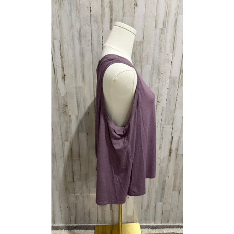 Athleta Athleta Tank Top Womens 1X Purple Sleeveless Scoop Neck Size XXL / US 16-18 / IT 52-54 - 5 Thumbnail