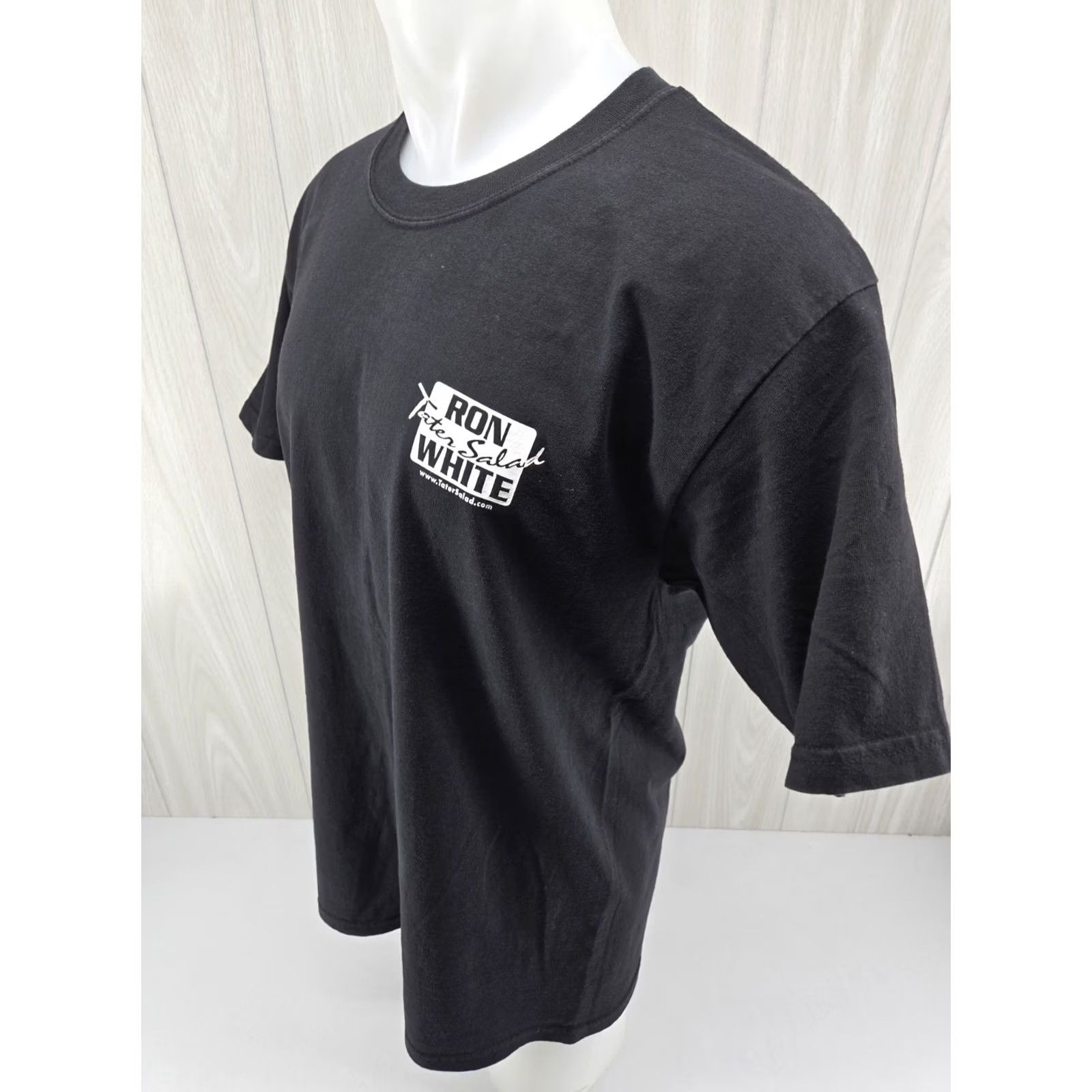 Gildan VINTAGE Ron White Comedian Shirt Mens L Black Short Sleeve T-Shirt 90s Rock USA Gildan Ultra Cotton Men Size US L / EU 52-54 / 3 - 5 Thumbnail